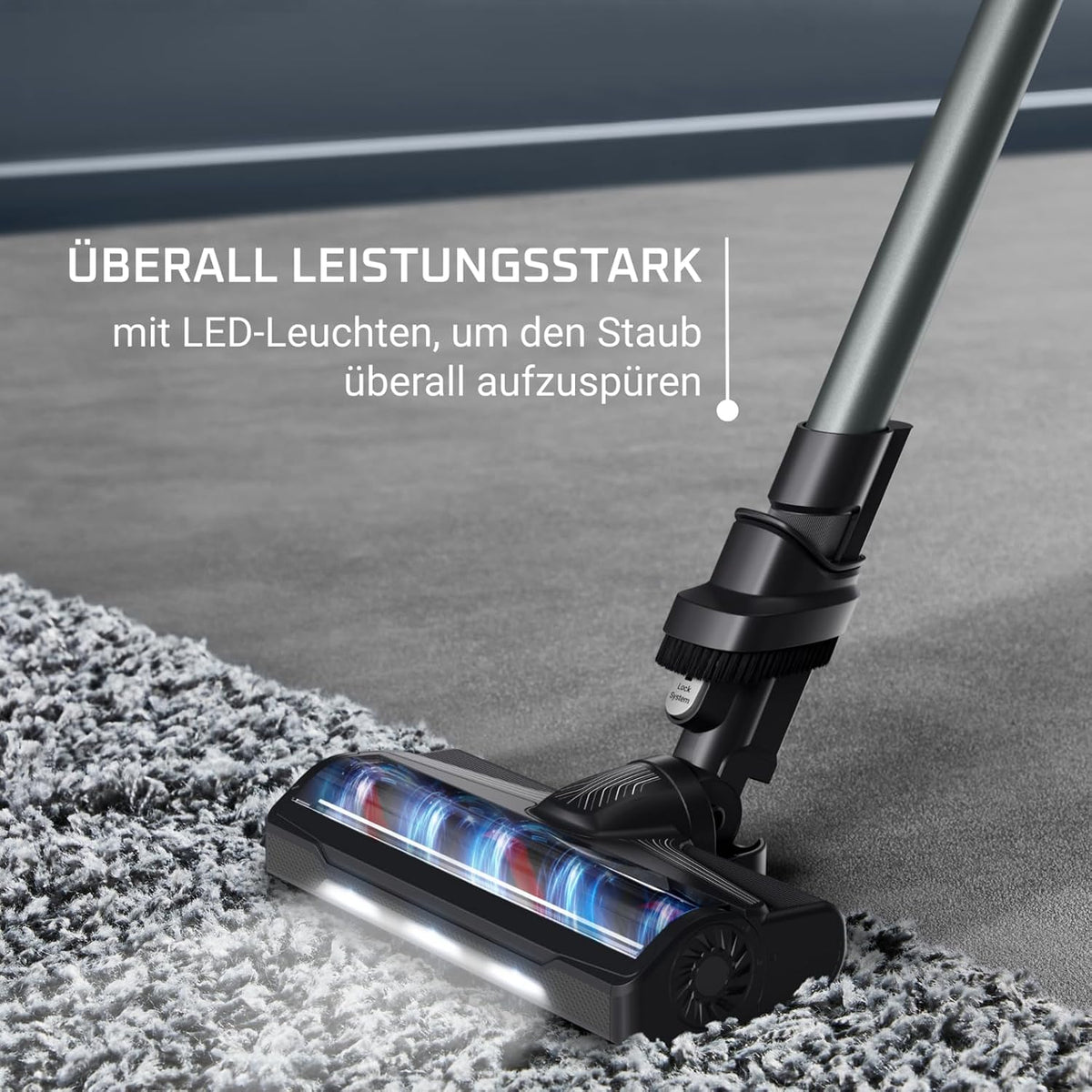 Rowenta X-PERT 7.60, Akkustaubsauger, 140 W Saugleistung, langlebiger Akku, Hochleistungs-LED-Bodendüse, Ultraleicht mit nur 1,2 kg im Handstaubsauger-Modus, Lila-Schwarz, RH6A33WO
