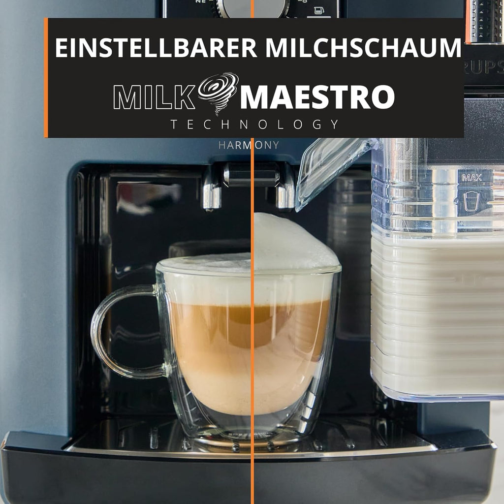 KRUPS Harmony Milk Kaffeevollautomat, 5 Kaffeespezialitäten