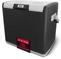 AEG Automotive 28 Litre Thermoelectric Cool Box, 12 / 230 V for Cars and Mains Outlets, Red