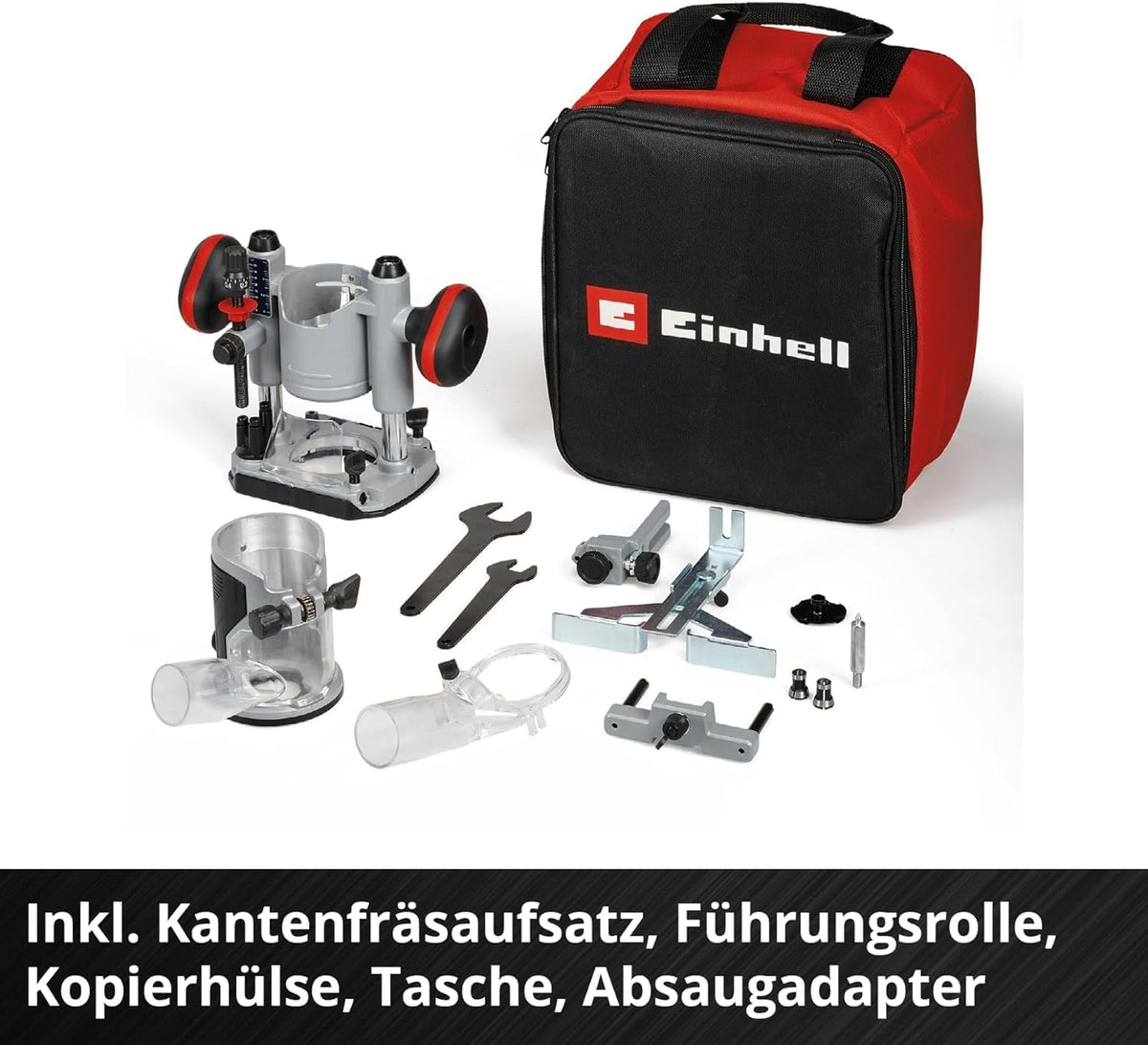 Einhell Prof. Akku-Ober-/Kantenfräsen-Set TP-RO 18 Set Li BL-Solo