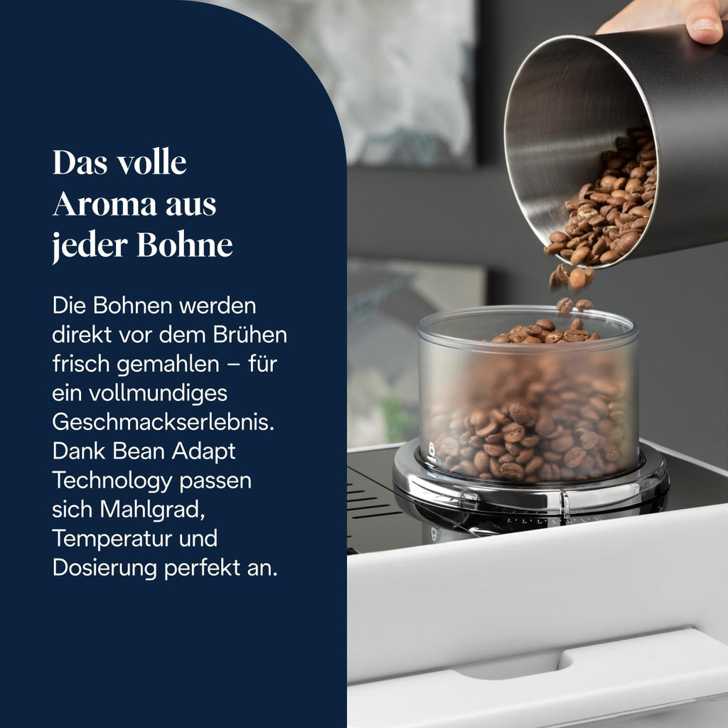 De'Longhi Rivelia - Kaffeevollautomat 16 Getränke Weiß