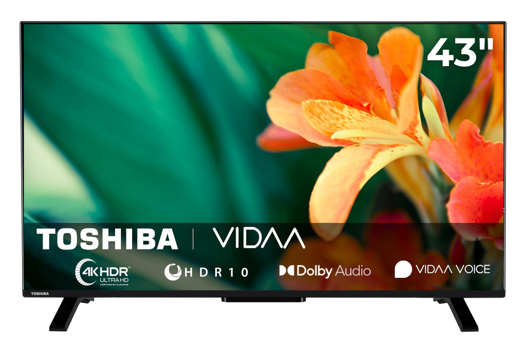 Toshiba 50UV3463DA Fernseher 50 Zoll VIDAA Smart TV mit 4K UHD Auflösung