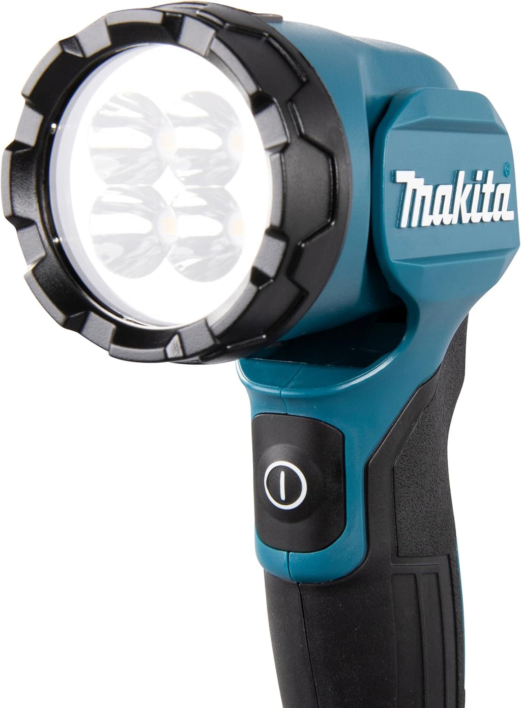Makita ML001G LED-Akku-Handleuchte 40V max. (ohne Akku & Ladegerät), 160 Lumen, Leuchtkopf um 170° schwenkbar