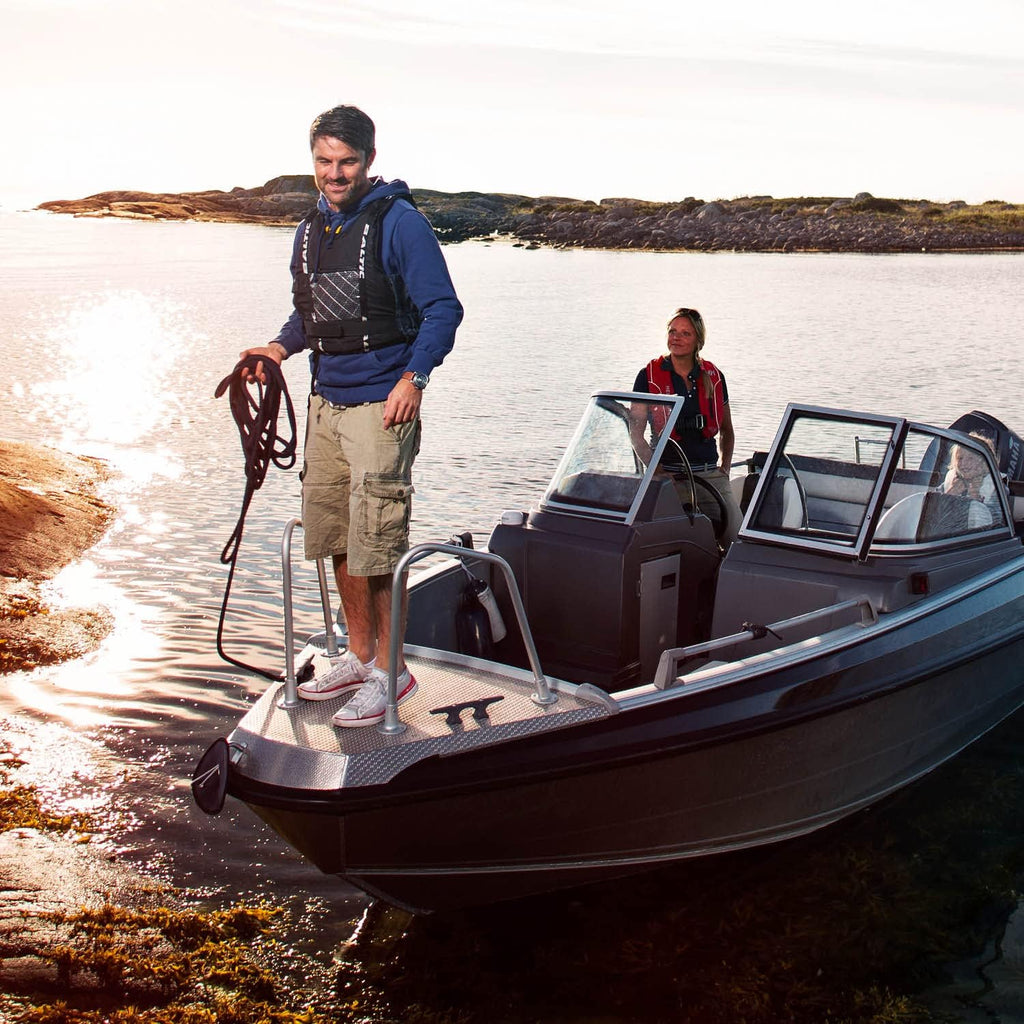 CTEK M100 Komplettbatterieladesystem für Wasserfahrzeuge 12V 7A, Ladegerät für Boote, Intelligentes Batterieladegerät Und Batteriepfleger Mit Rekonditionierungsmodus Und AGM-Option