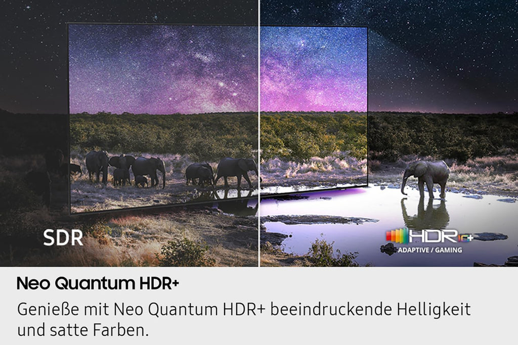 Samsung Neo QLED 4K QN85F 65 Zoll (163 cm) Mini LED Fernseher, Optimiert für Fussball, NQ4 AI Gen2 Prozessor, Quantum Matrix Plus, Dolby Atmos, Knox Security, Samsung Vision AI Smart TV