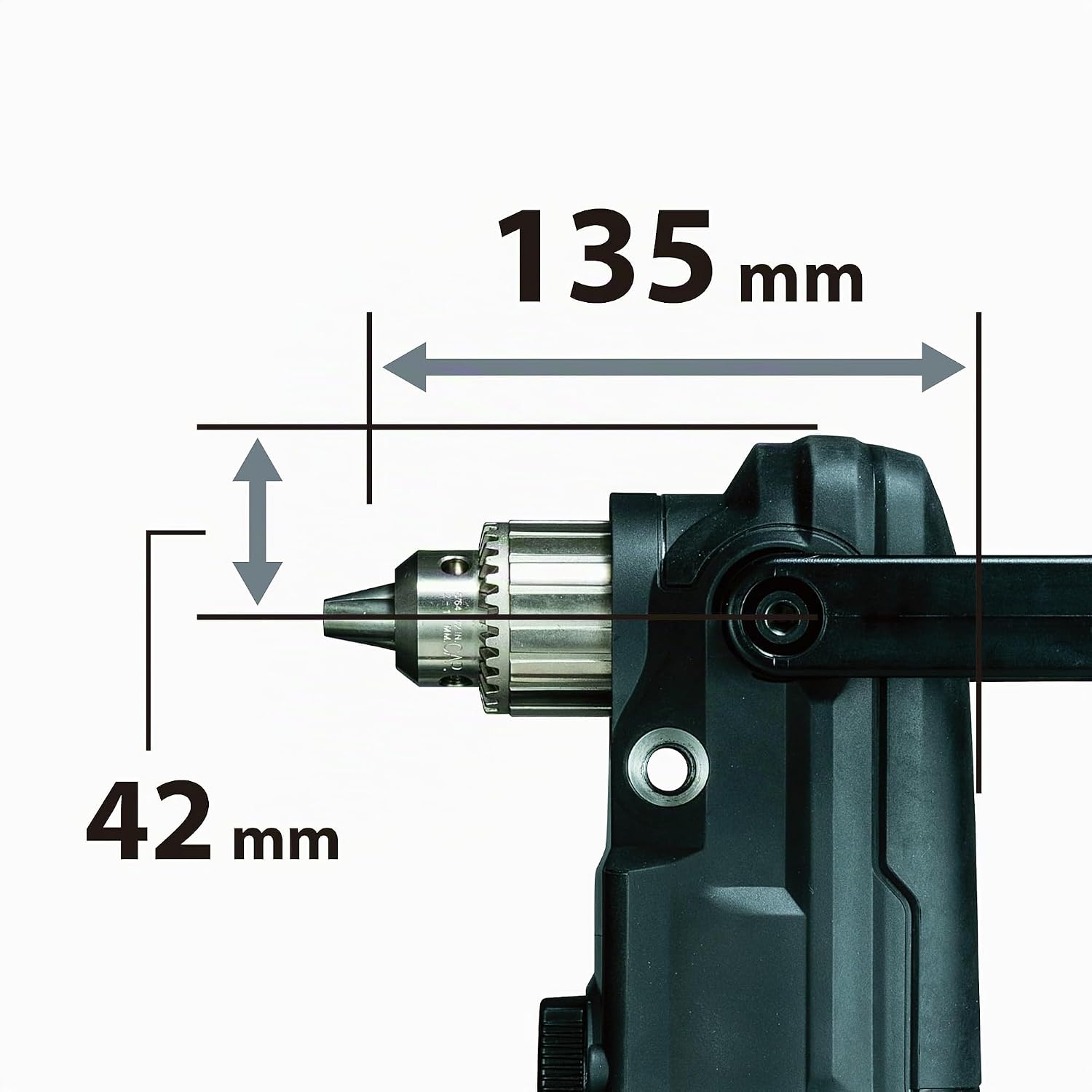 Makita DA001GZ Akku-Winkelbohrmaschine 40V max. (ohne Akku, ohne Ladegerät)