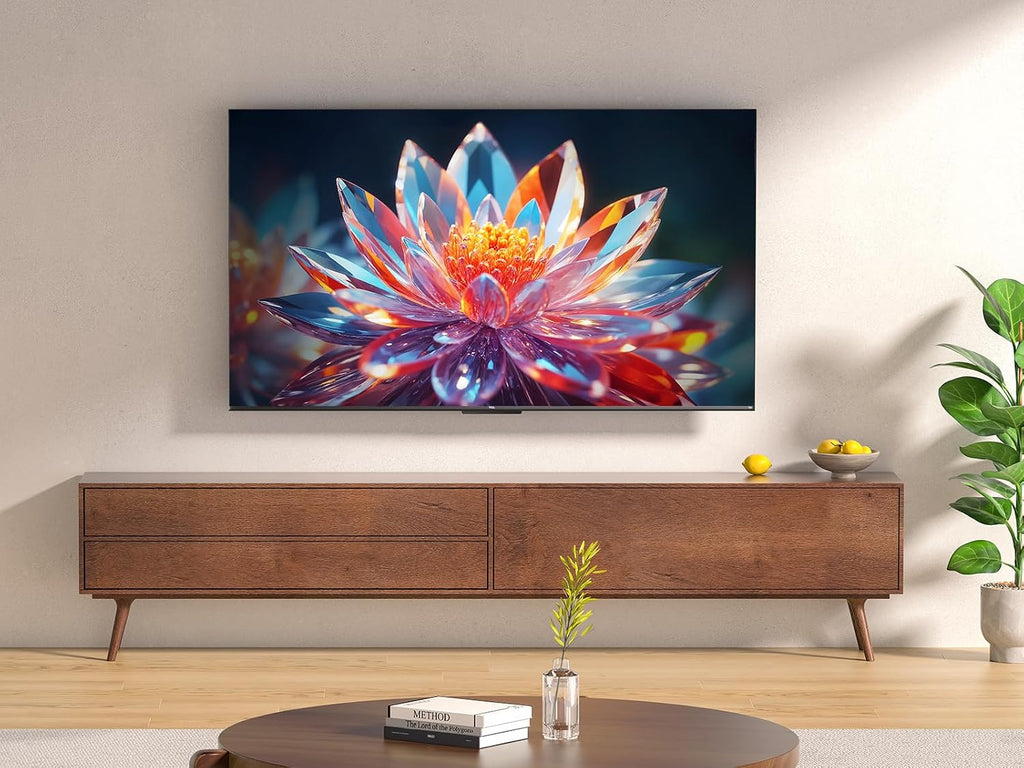 TCL 50T6C 50 Zoll QLED Fernseher, 4K UHD Fire TV, HDR10+, Dolby Vision & Atmos, Smart TV mit Sprachsteuerung mit Alexa, Google Cast & AirPlay 2