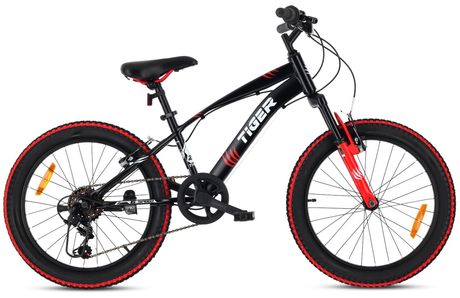 sun baby Tiger Bike Jungenfahrrad 20 Zoll, 6-Gang Shimano