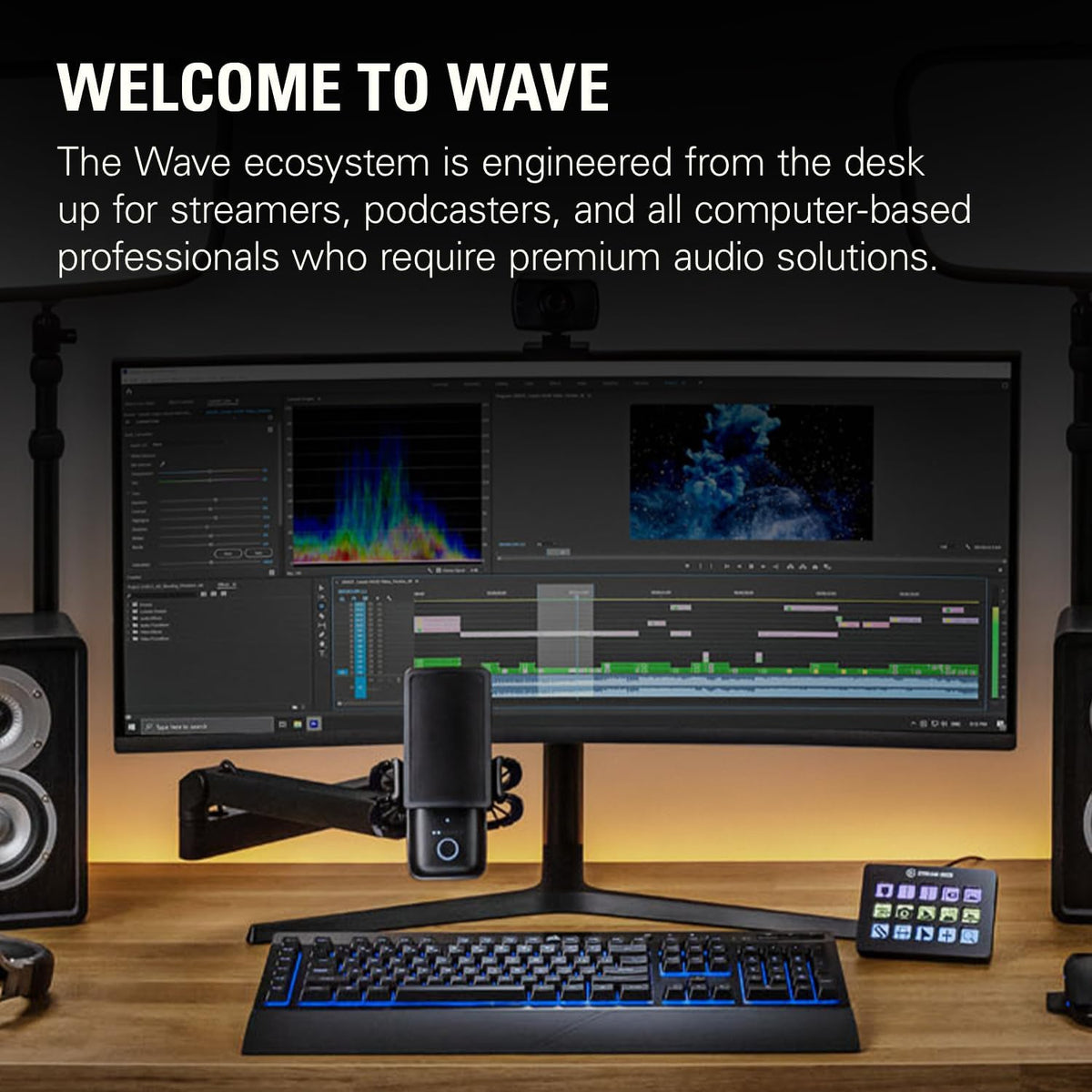 Elgato Wave Mic Arm Low Profile Microphone Boomarm