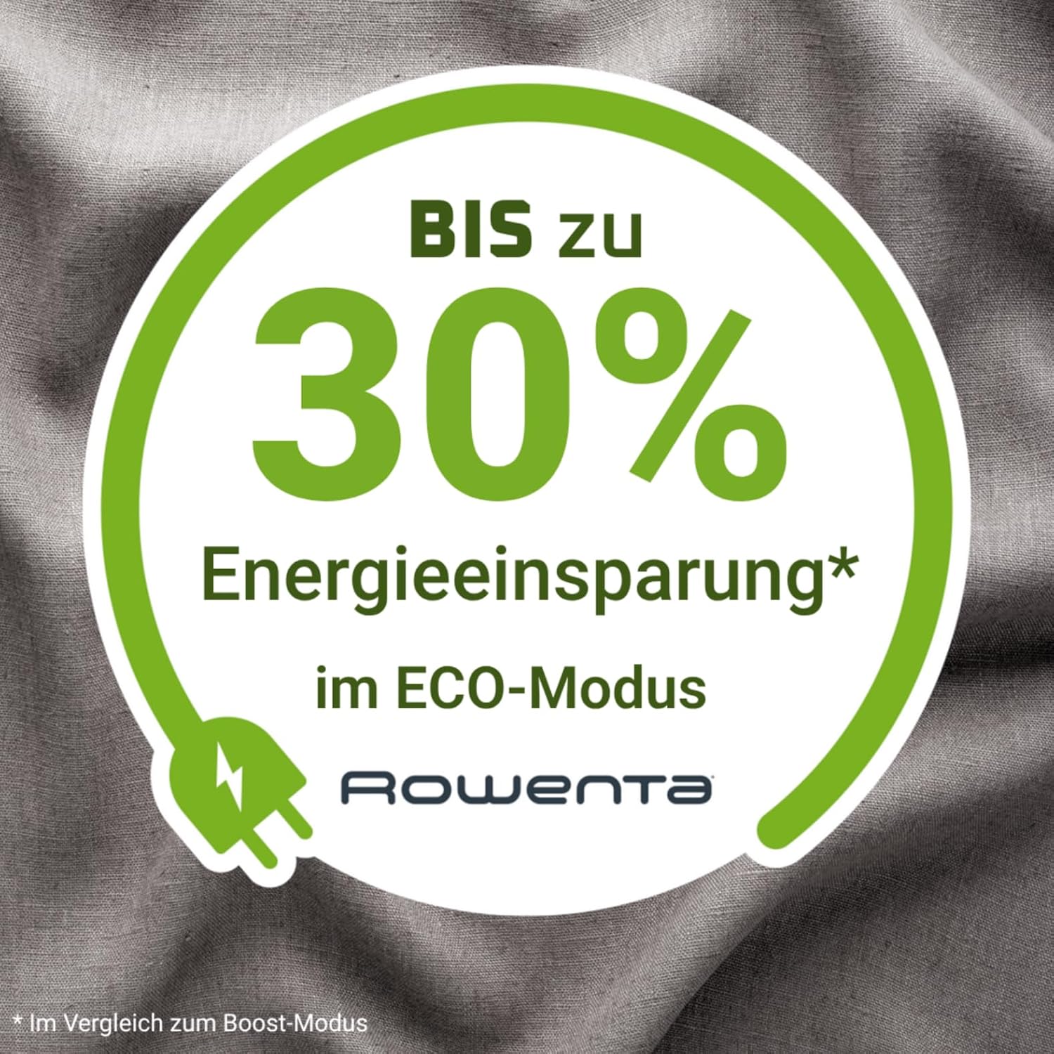 Rowenta Silence Steam Pro Dampfbügelstation, 2800 W, Dauerdampfmenge 150 g/Min, extra Dampfstoß 620 g/min, Eco-Funktion, 1300 ml abnehmbarer Wassertank, Schwarz/Grün, DG9248
