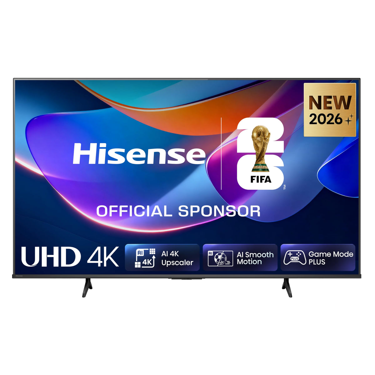 Hisense 40E4DS Fernseher 40 Zoll, 4K FHD Smart TV, Hi-View AI Engine, 60Hz Game Mode, Natural Colour Enhancer, Dolby Audio