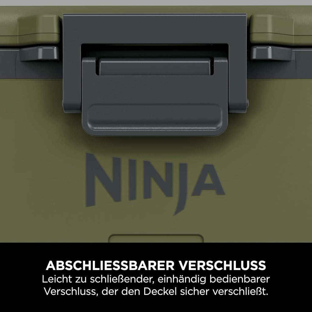 Ninja FrostVault Kühlbox mit Rollen und Isolierung, FB245AMZEUUKGN