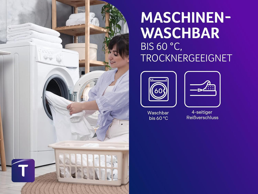 Traumnacht Exklusiv 7-Zonen 1.000er Tonnentaschenfederkernmatratze, Stiftung Warentest Testurteil Gut - Ausgabe 10/2023, 23 cm Premiumhöhe, Öko-Tex zertifiziert, Härtegrad 3 (H3), 90 x 200 cm