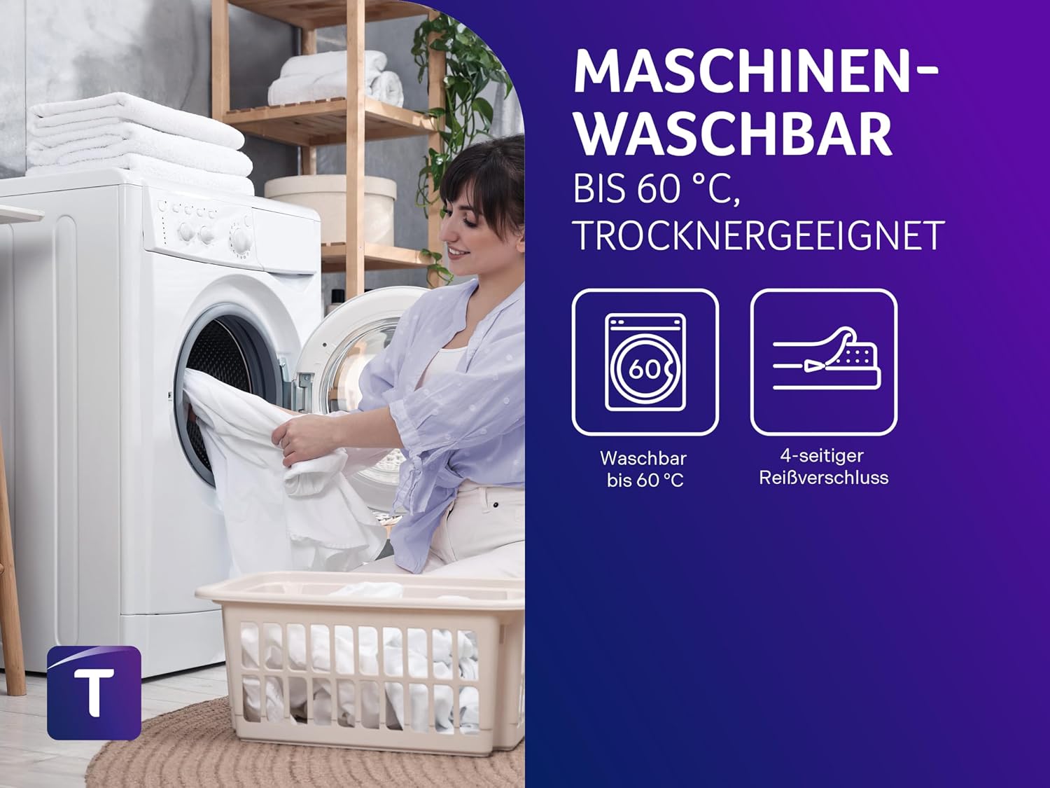 Traumnacht Exklusiv 7-Zonen 1.000er Tonnentaschenfederkernmatratze, Stiftung Warentest Testurteil Gut - Ausgabe 10/2023, 23 cm Premiumhöhe, Öko-Tex zertifiziert, Härtegrad 3 (H3), 90 x 200 cm