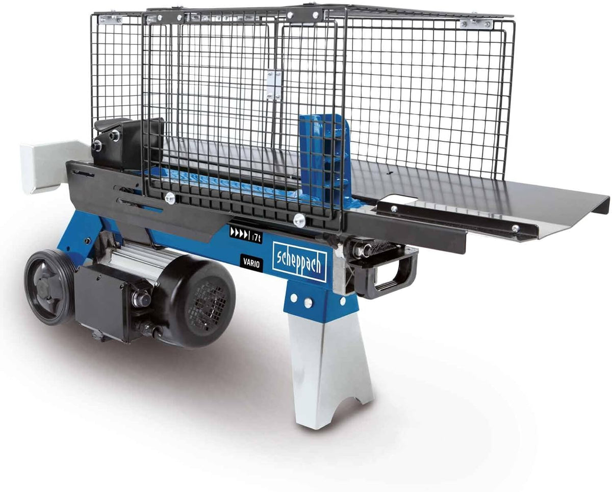 Scheppach Holzspalter HL760L liegend Brennholzspalter Hydraulikspalter | elektrisch 230V | Spaltkraft 7 Tonnen | Spaltlänge 520mm | 2200W Leistung