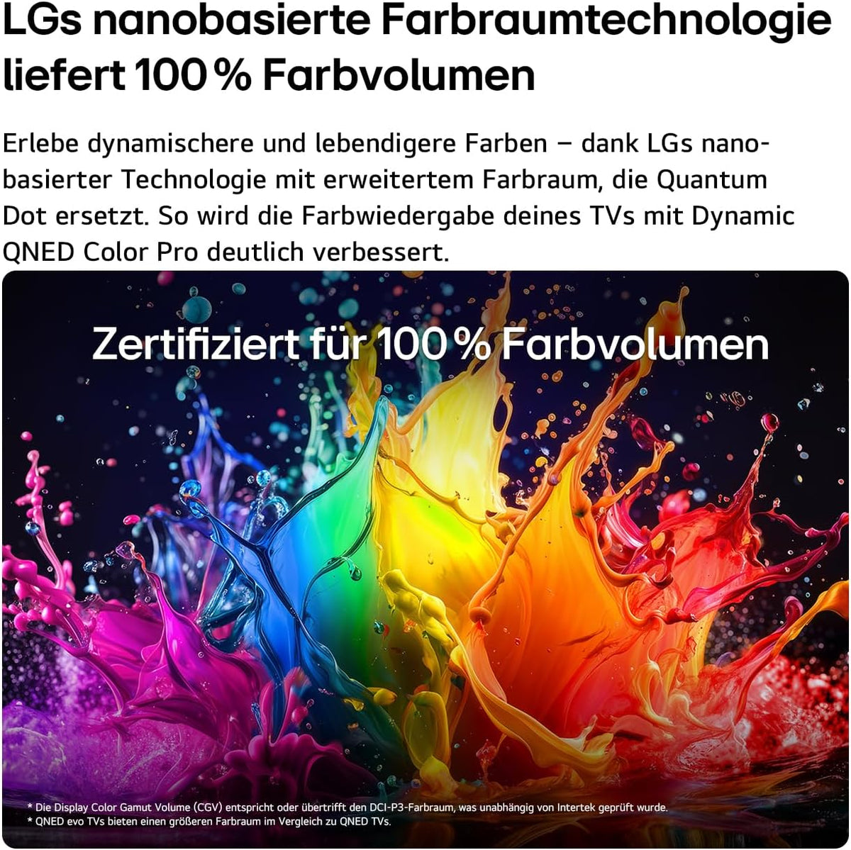 LG 75QNED83B6A TV 75 Zoll (190 cm) 4K QNED evo Mini LED AI TV (α8 Gen3 4K AI Prozessor, webOS 26, 120Hz (VRR bis zu 144Hz)) [Modelljahr 2026] [Energieklasse F]