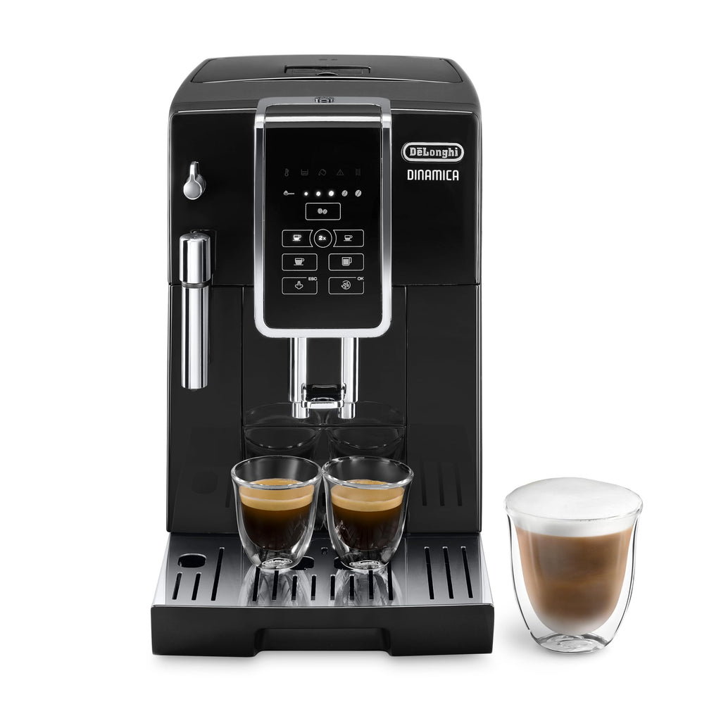 De'Longhi Dinamica - Kaffeevollautomat 4 Getränke Silber