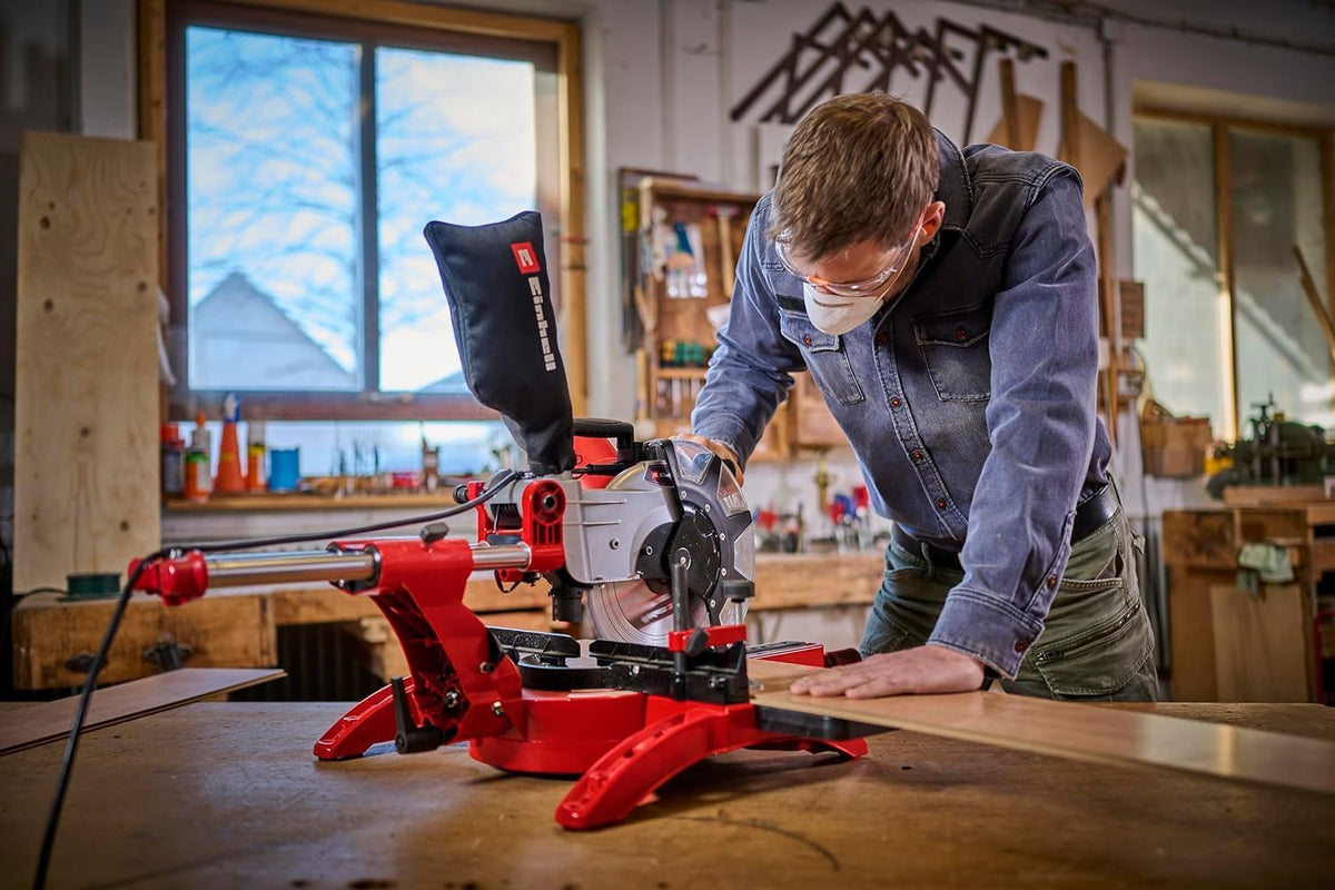 Einhell Zug-Kapp-Gehrungssäge TC-SM 2534/1 Dual
