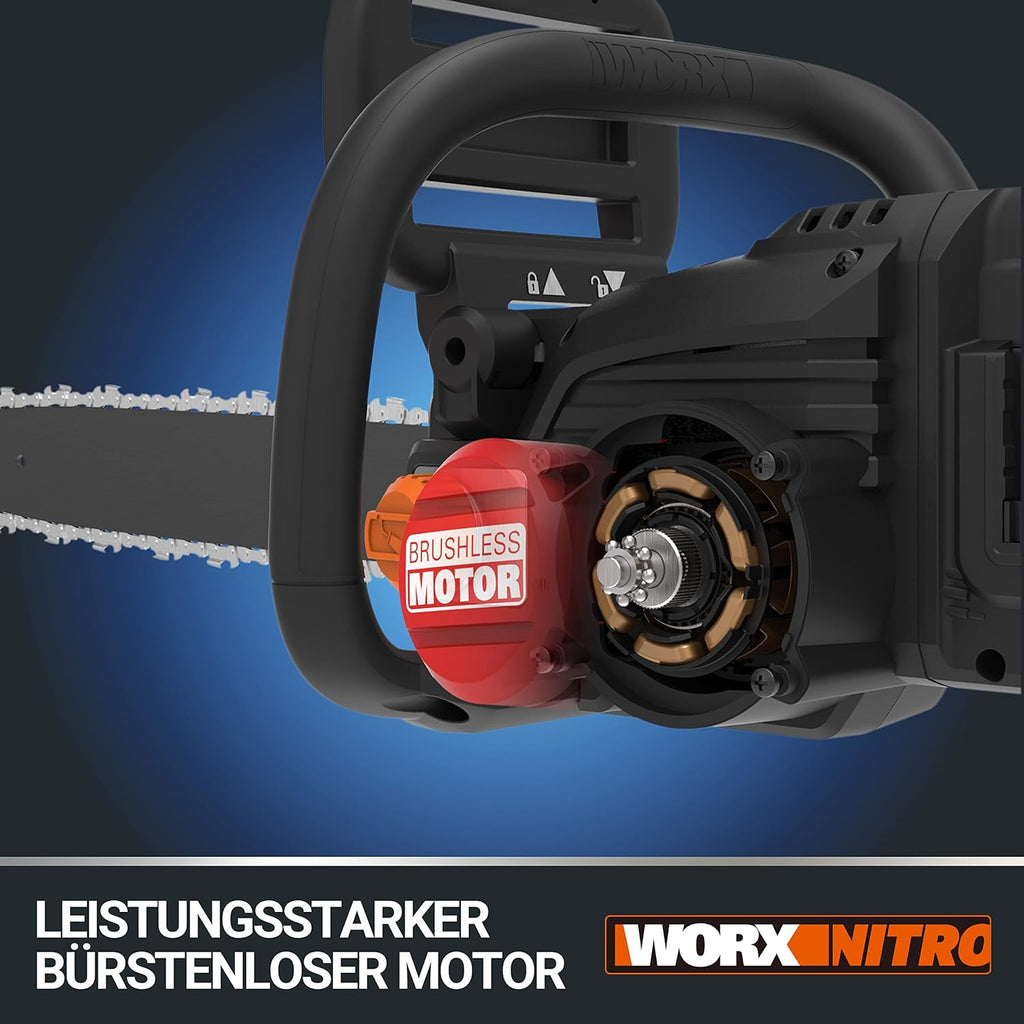 WORX WG385E.9 Akku Kettensäge 40V, ohne Akku & Ladegerät