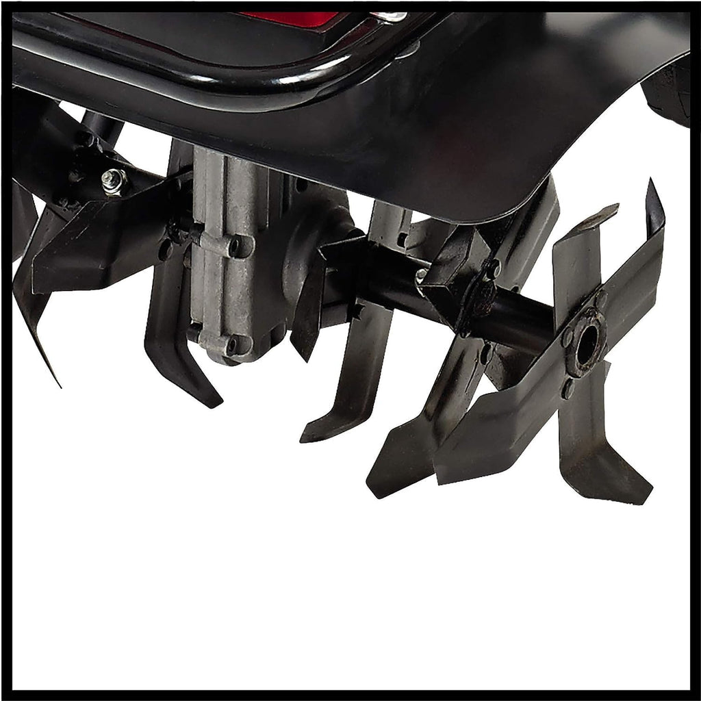 Einhell Elektro-Bodenhacke GC-RT 1440 M (1400 W, 40 cm Arbeitsbreite, 200 mm Arbeitstiefe, Reihenschlussmotor, Überlastkupplung, klappbarer Führungsholm)