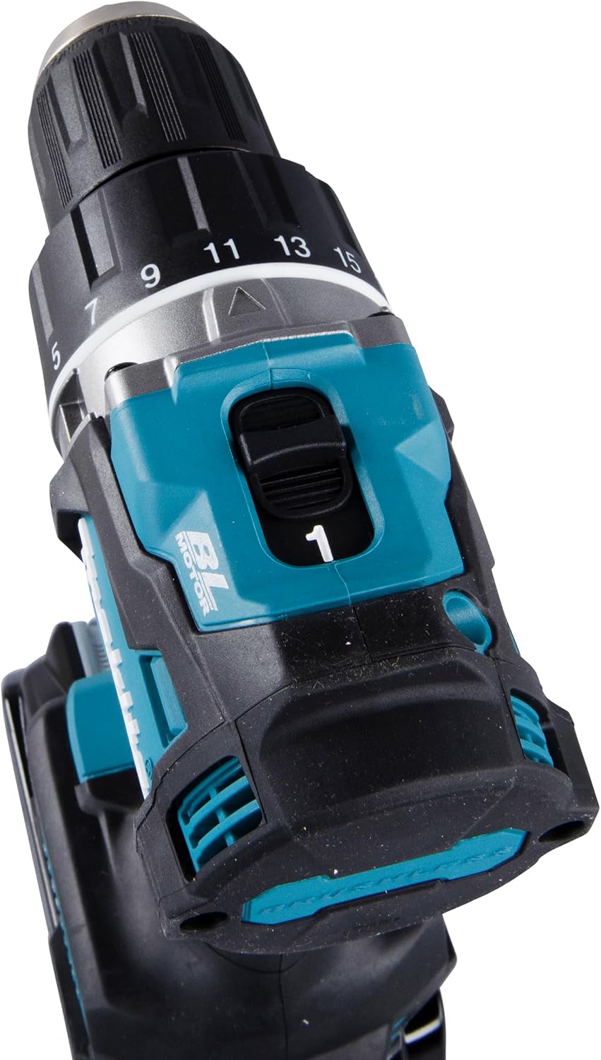 Makita DF002GA202 Akku-Bohrschrauber 40V max. / 2,0 Ah, 2 Akkus + Ladegerät im MAKPAC, Petrol