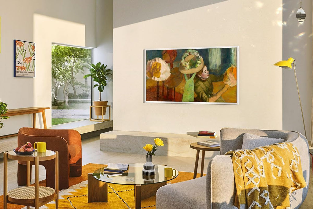 Samsung The Frame LS03F 4K QLED 65 Zoll (163 cm) UHD, NQ4 AI Gen2 Prozessor, Art Mode, Artful Picture Quality, One Connect Kabel, 2025