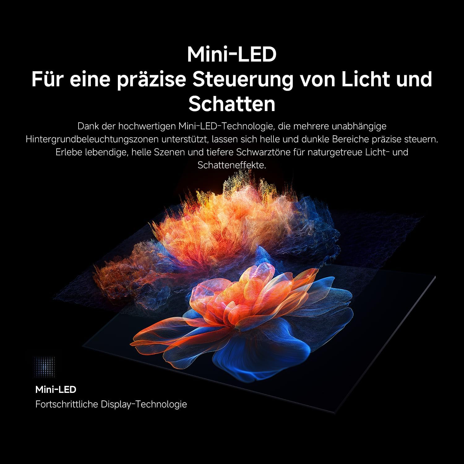 XIAOMI TV FX Mini LED 65" QD Mini LED Smart TV, 4K UHD, Fire TV, HDR10+