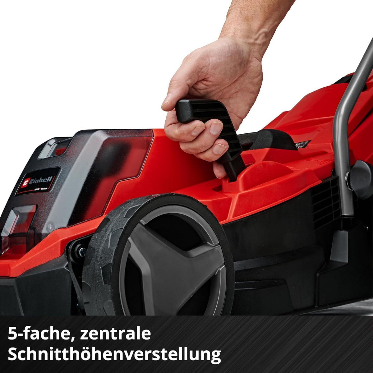 Einhell GE-CM 18/33 Li Akku-Rasenmäher 33 cm – 18V Power X-Change, Brushless Motor, 4,0 Ah Akku