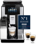 De'Longhi PrimaDonna Soul - Kaffeevollautomat 18 Getränke Silber-Schwarz