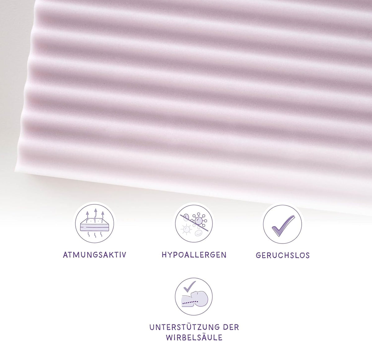 Träumeland Kindermatratze 90x200 cm | Duo Sleep Basic Jugendmatratze - Optimale Härtegrad H1/H2- Oeko-TEX Zertifiziert & allergikerfreundlich Dank waschbarem Bezug (90 x 200 x 12 cm hoch)