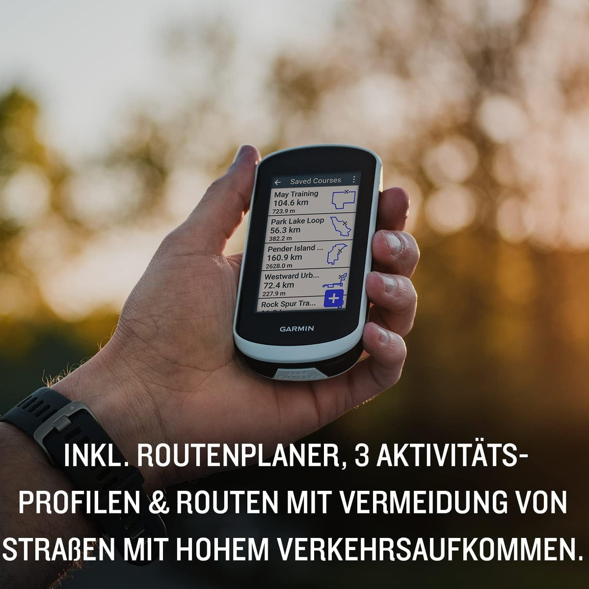 Garmin Edge Explore 2 - GPS Bicycle Navigation for Touring Cyclists & E-Bikers, 3 Inch Touch Display, Easy Operation, Specific E-Bike Routing, Pre-Installed Europe Map & Up to 16 Hours Battery Life