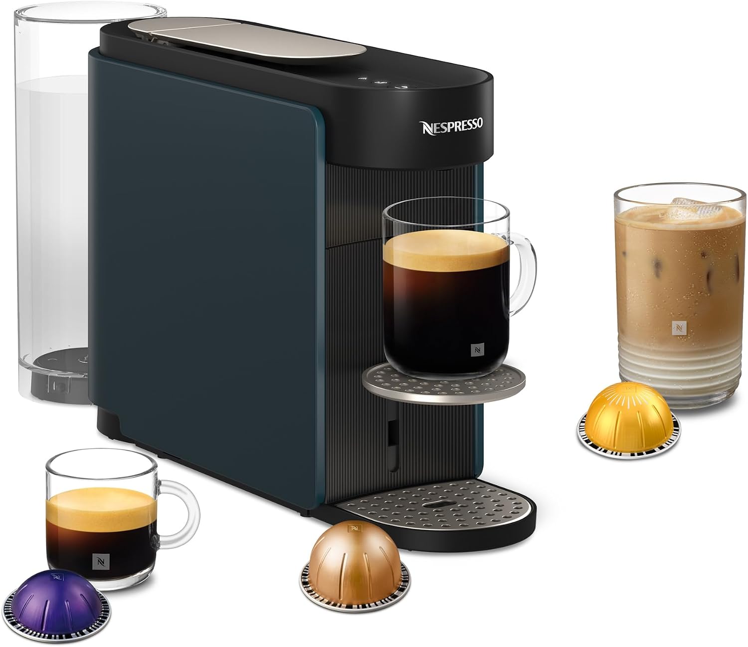 NESPRESSO KRUPS Vertuo Up Blau Kapselmaschine XN9404