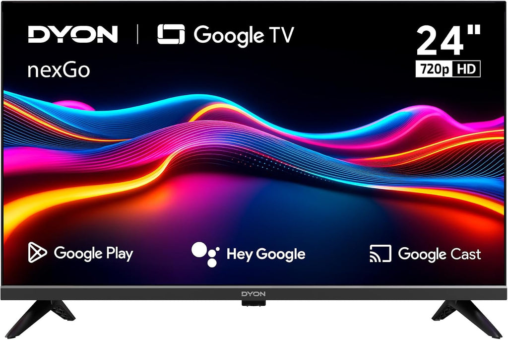 DYON nexGo 24H 24 Zoll HD Smart Fernseher mit Triple Tuner