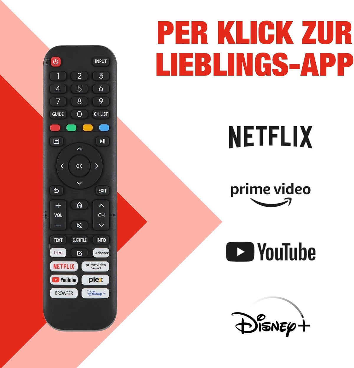 TELEFUNKEN D43U790B2CW Fernseher 43 Zoll VIDAA Smart TV 4K UHD Auflösung