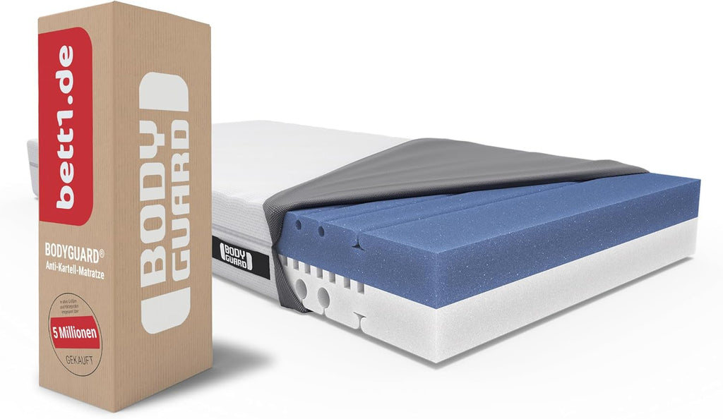 bett1 Bodyguard Anti-Kartell-Matratze 90x200 cm