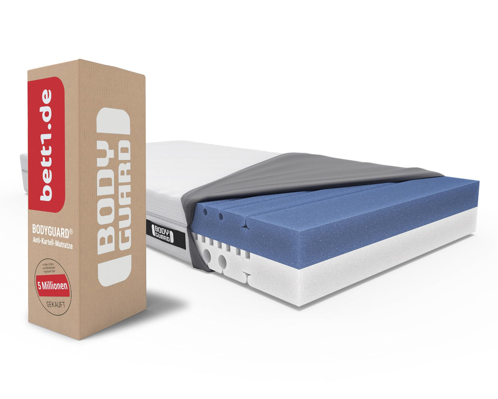 bett1 Bodyguard Anti-Kartell-Matratze 90x200 cm