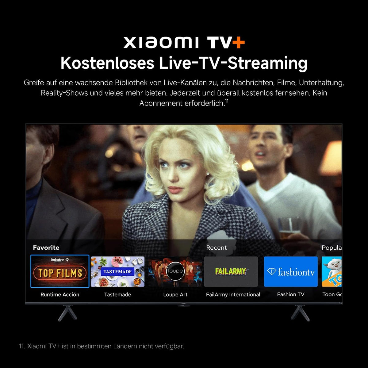 XIAOMI TV FX Mini LED 65" QD Mini LED Smart TV, 4K UHD, Fire TV, HDR10+
