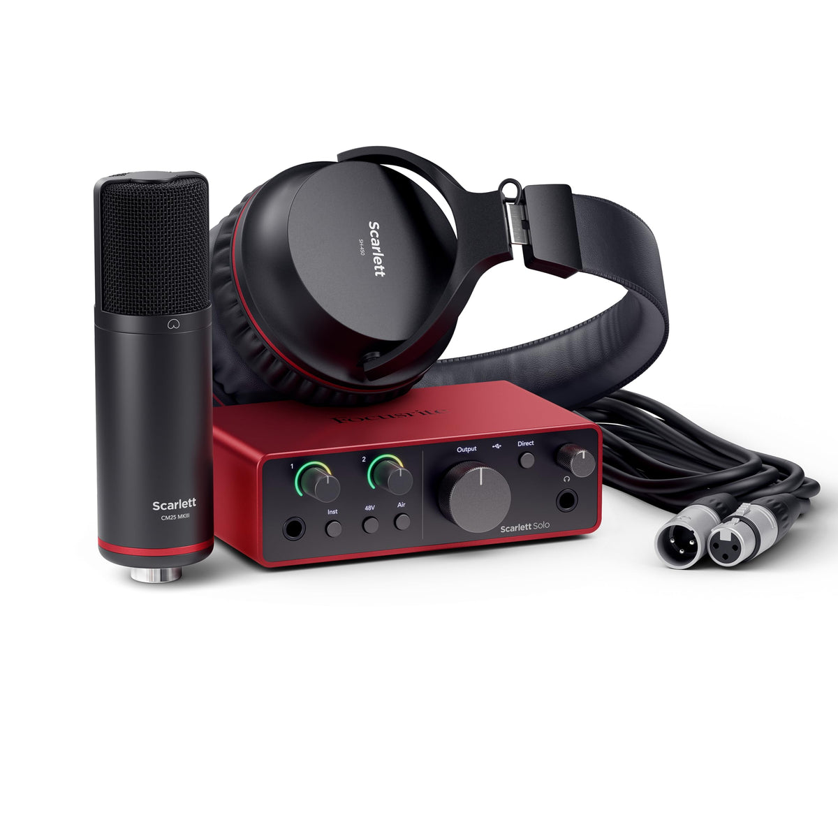 Focusrite Scarlett Solo 4th Gen USB-C Audio Interface
