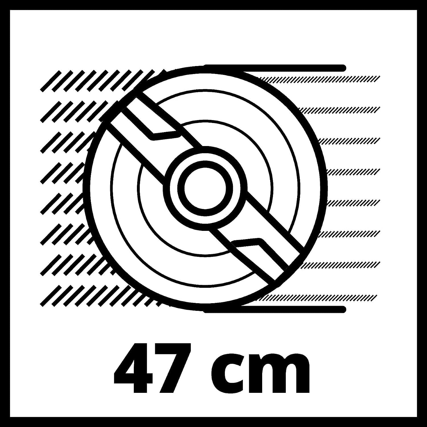 Einhell Professional Akku-Rasenmäher GP-cm 36/47 S HW Li Kit