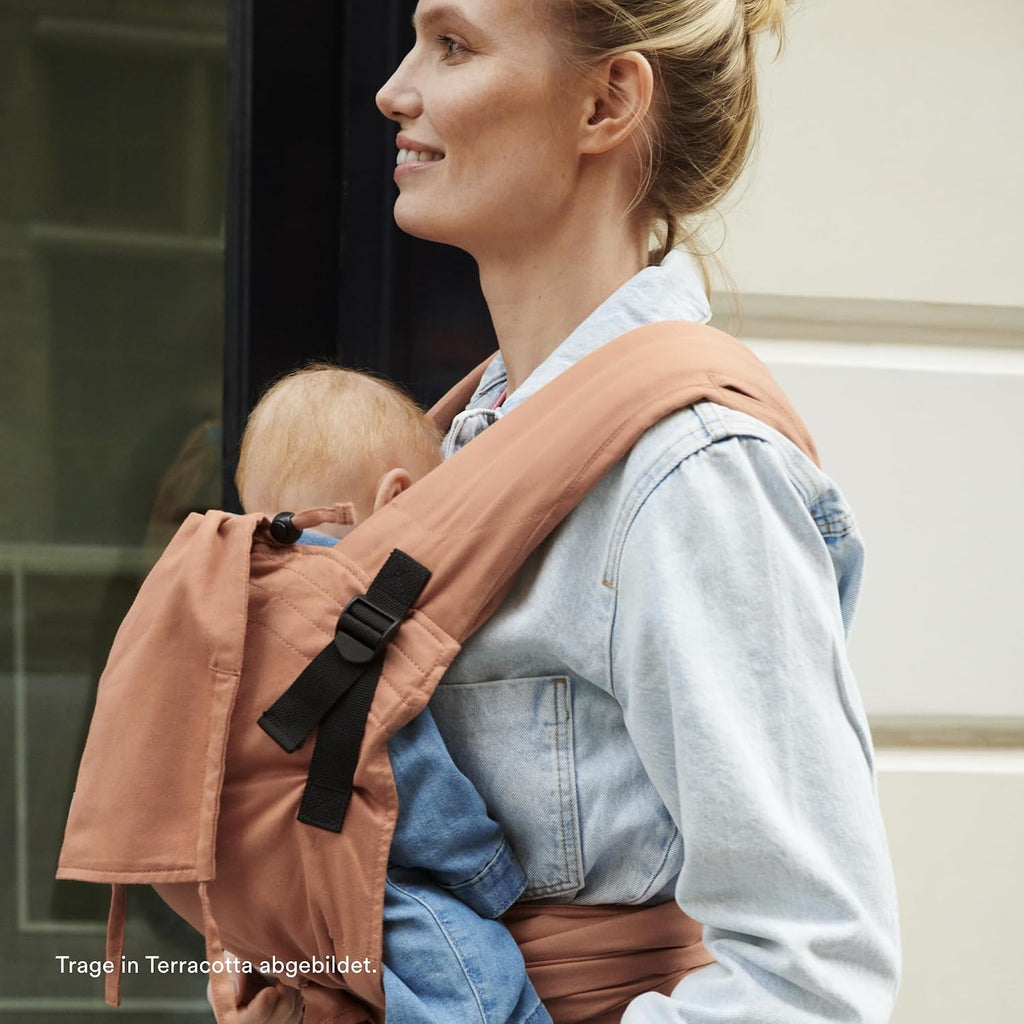Stokke Limas Carrier Plus, Floral Beige – Half Buckle Babytrage, 4–18 kg