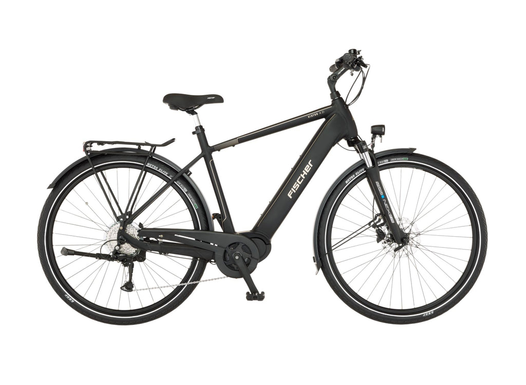 Fischer E-Bike Trekking VIATOR 4.2i Active Electric Bicycle for Men and Women, RH 50, Mid Motor 80 Nm, 36 V Battery
