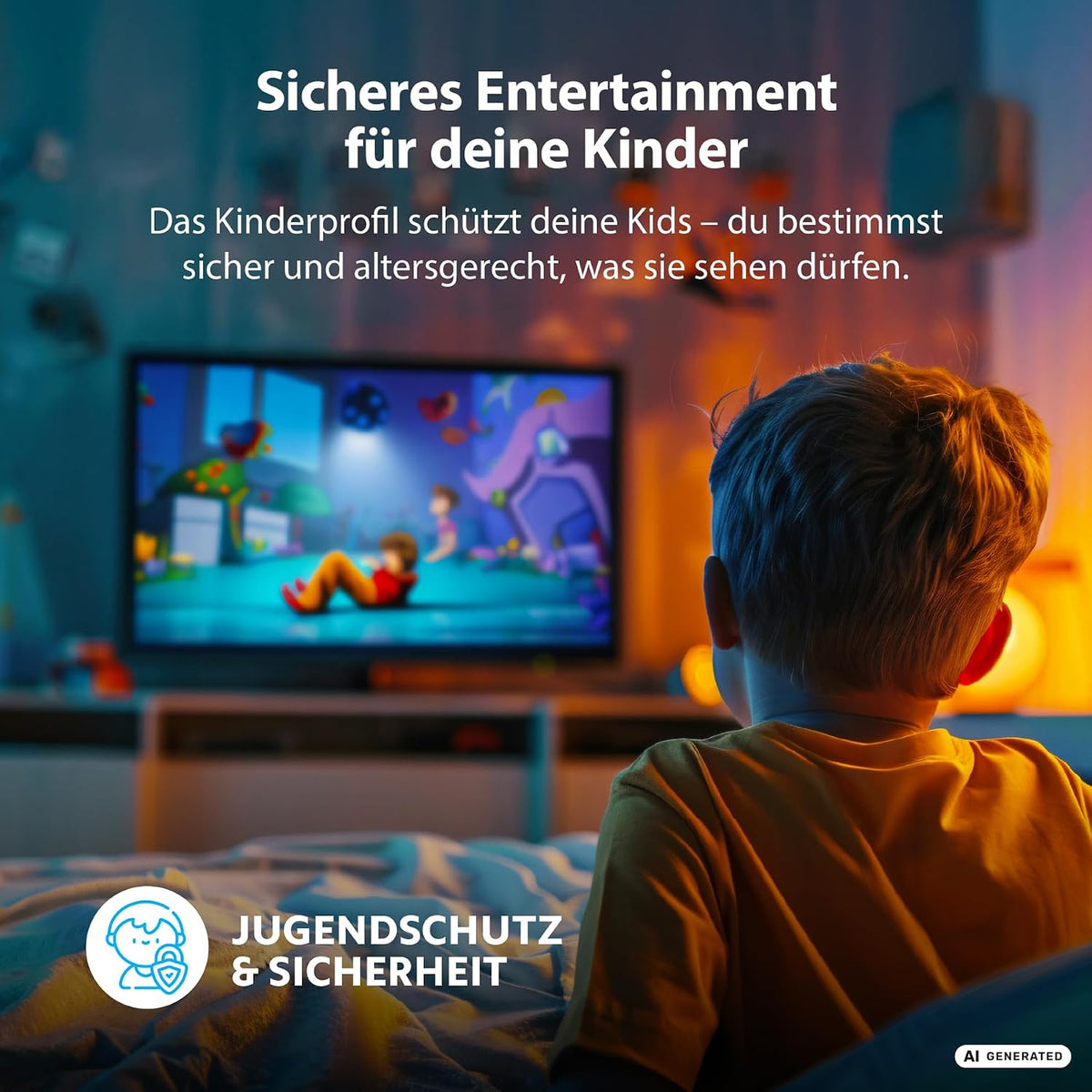 DYON nexGo 24H 24 Zoll HD Smart Fernseher mit Triple Tuner