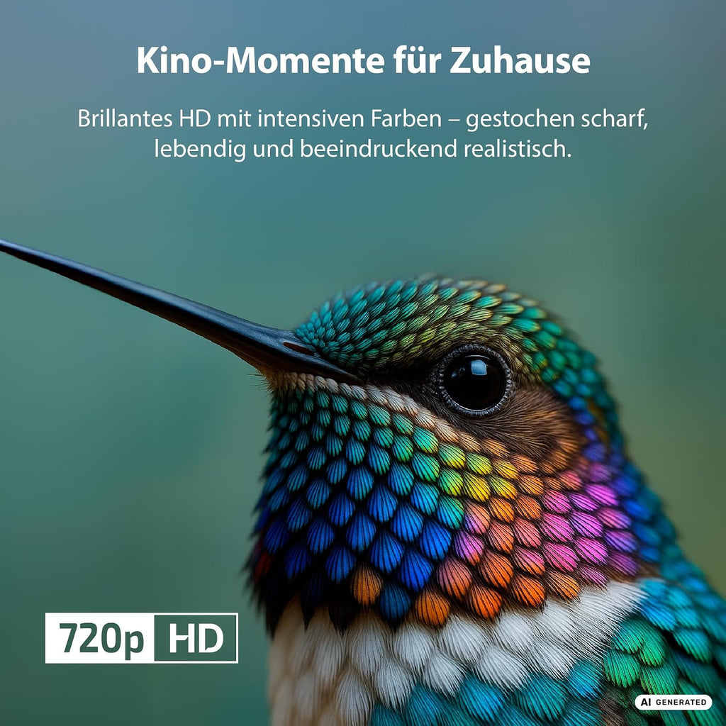 DYON nexGo 24H 24 Zoll HD Smart Fernseher mit Triple Tuner