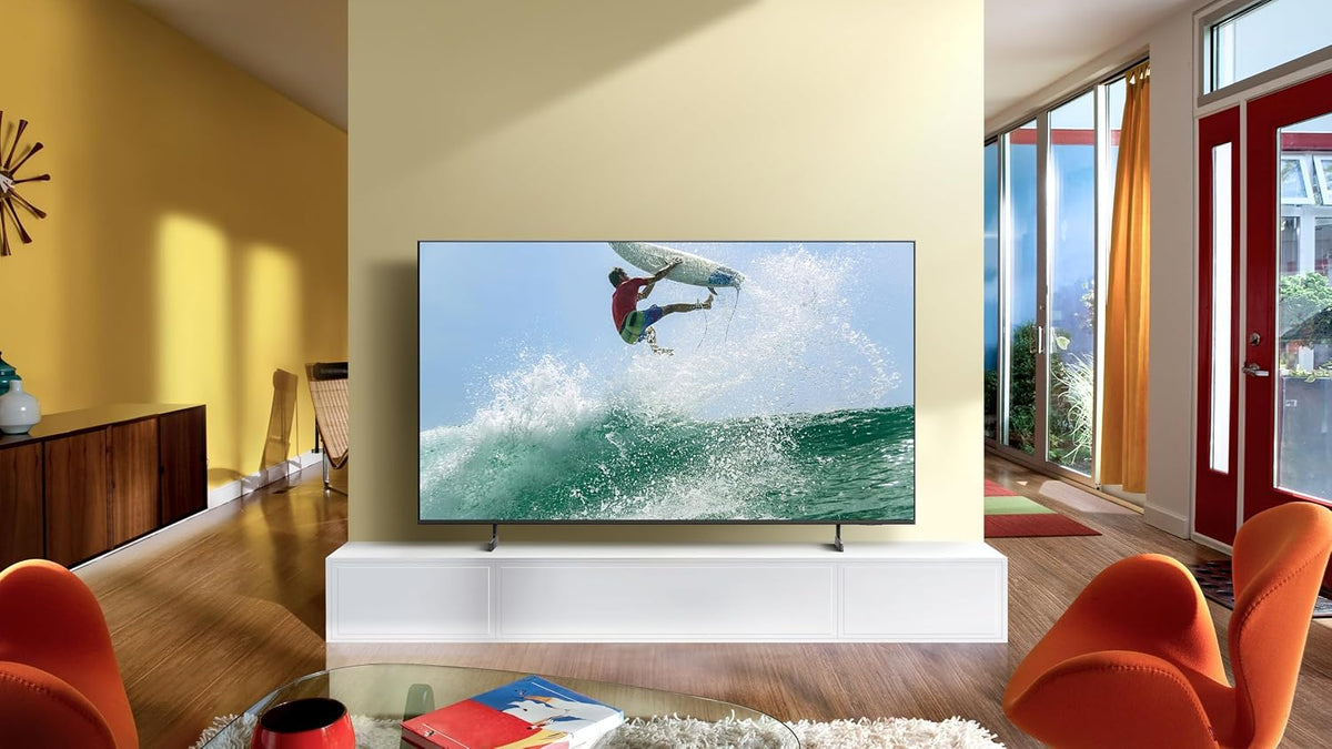 Samsung Crystal UHD DU7179 55 Zoll (138 cm), PurColor, Upscaling, Gaming Hub, Tizen OS, Smart TV, Alexa, 3D Surround Sound & Q-Symphony, 2024