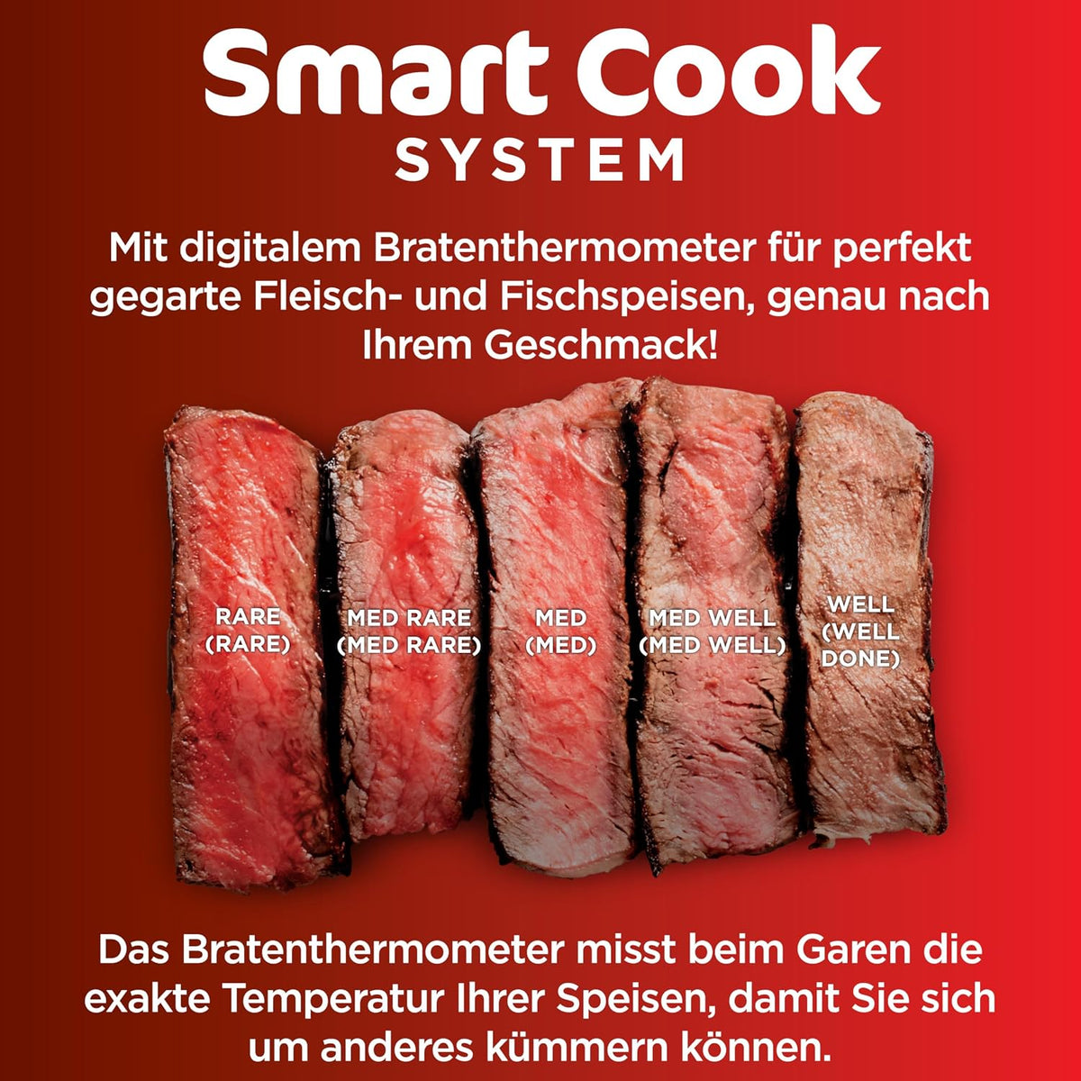 Ninja 5-in-1-Grill & -Heißluftfritteuse für den Innenraum, EG351EU