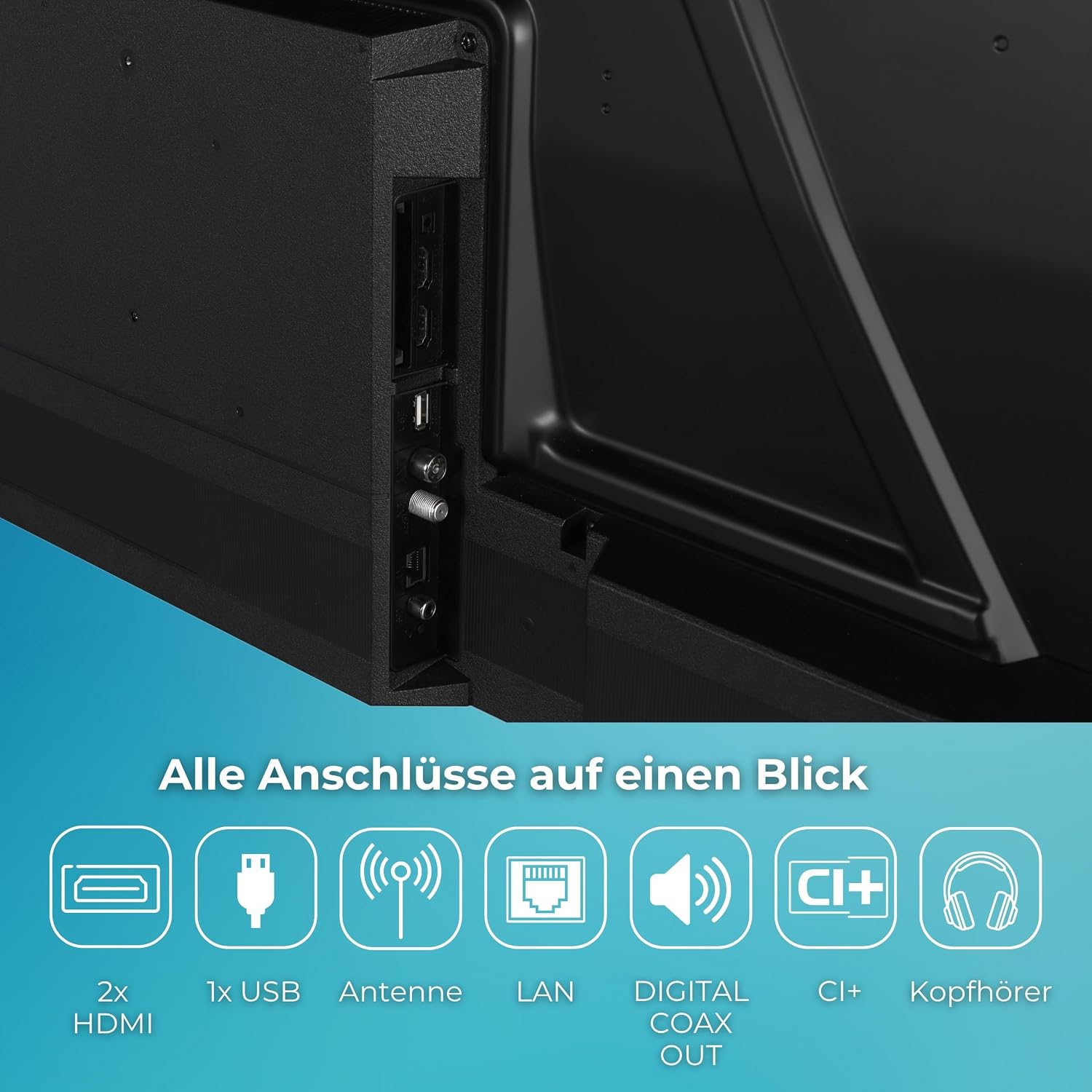 Toshiba 40LF2663DAZ Fernseher 40 Zoll Smart TV Full HD Amazon Fire TV HDR