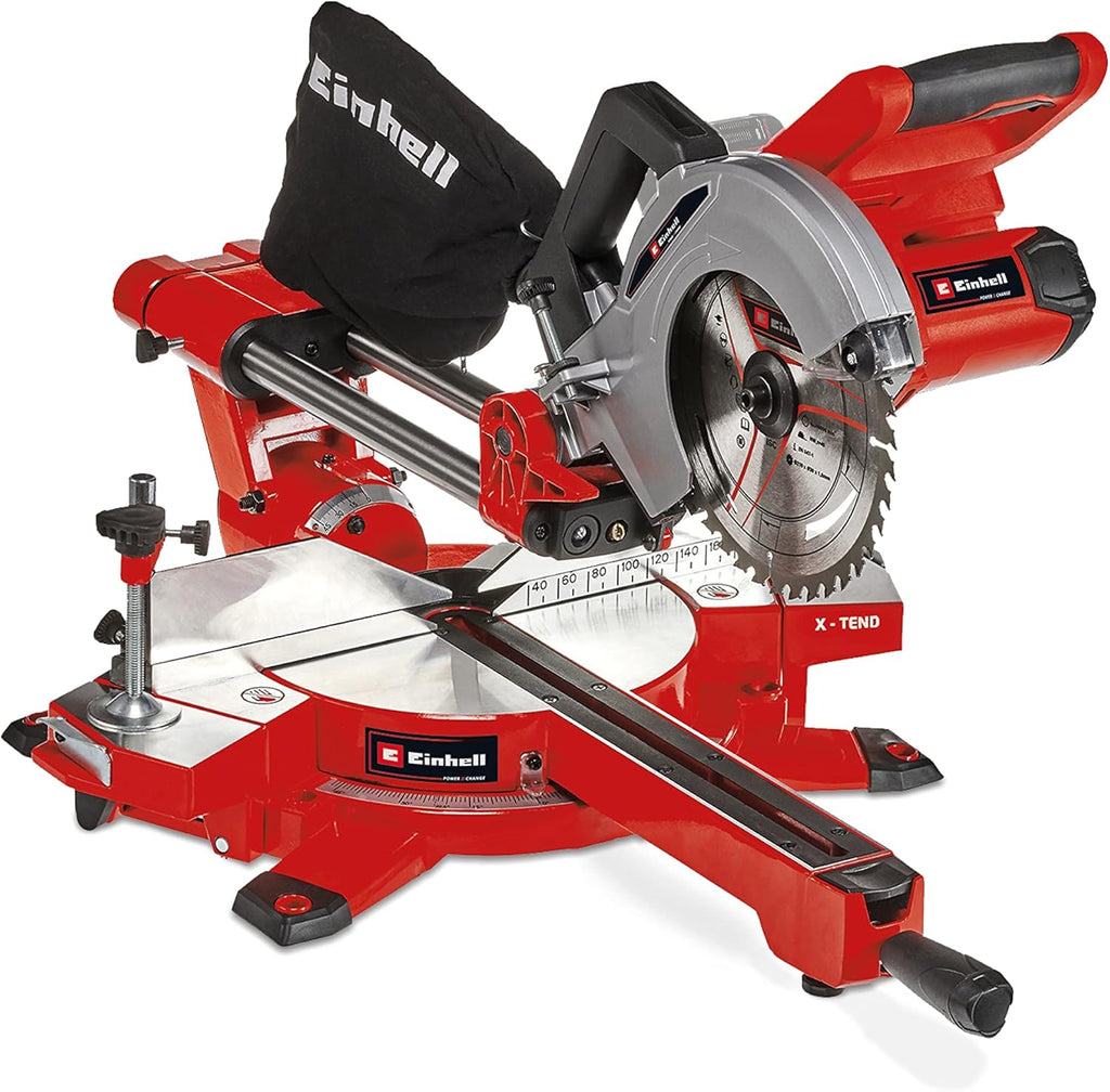 Einhell Akku-Zug-Kapp-Gehrungssäge TE-SM 36/210 Li-Solo