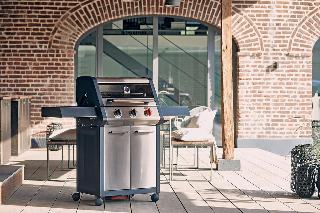 Enders® Gasgrill MONROE PRO X 3 S TURBO, 3-Edelstahlbrenner, Sichtfenster, HEAT RANGE™, SWITCH GRID™, 800 °C TURBO ZONE™, SIMPLE CLEAN™, #8374