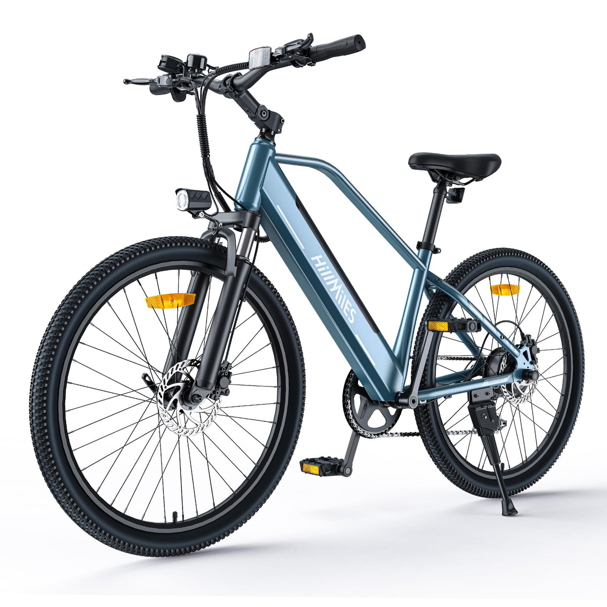 HillMiles MileTrail1 26" Elektrofahrrad Für Erwachsene Mit 100KM Reichweite, 36V 13AH Herausnehmbare Batterie, Speed 25KM/H, Mountain E-Bike