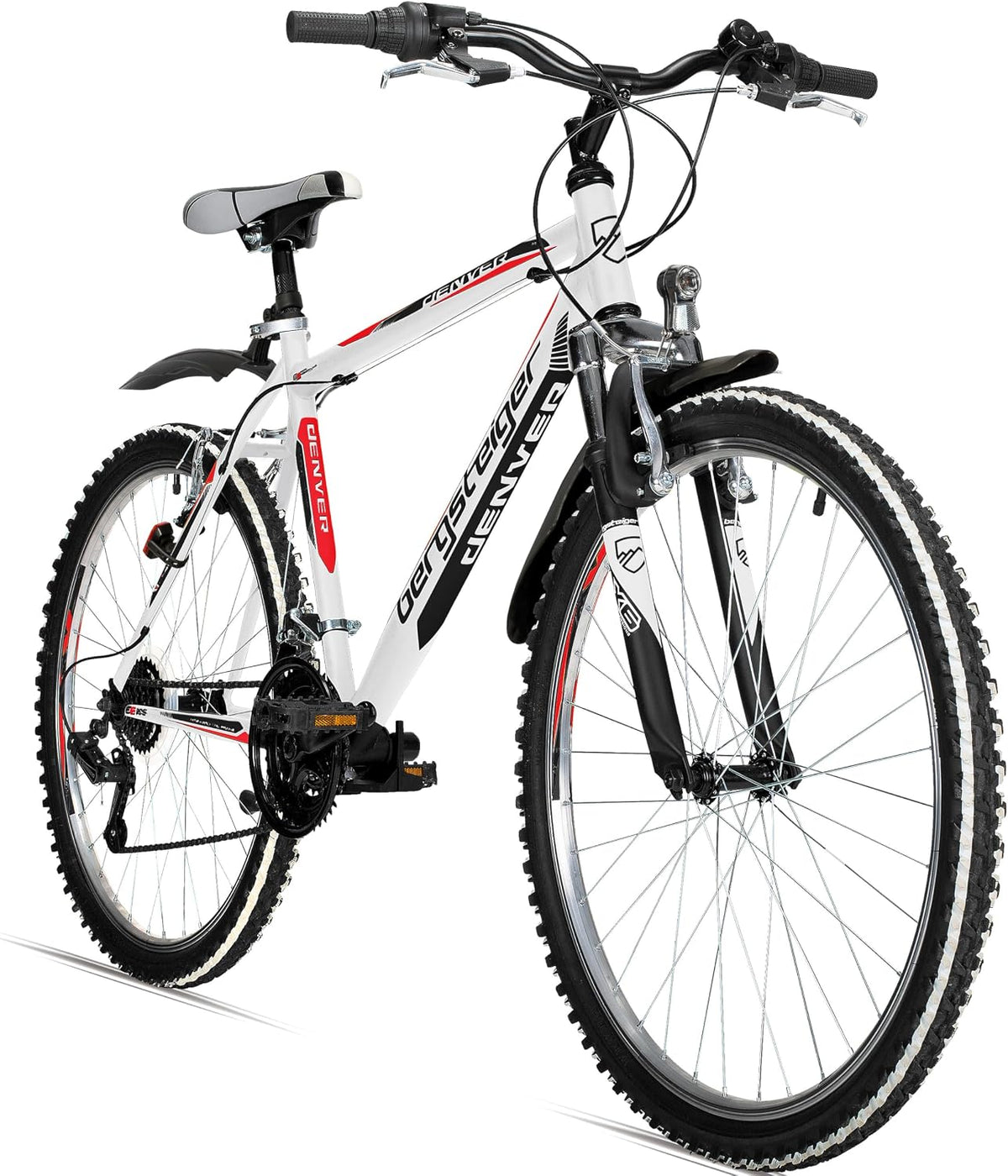 Bergsteiger Denver 26 Zoll Mountainbike Hardtail MTB 18 Gang